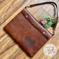 Premium No-Stitch Leather Laptop Sleeve