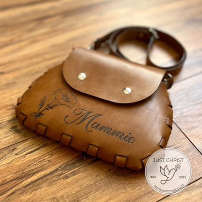 The Real Leather No-Stitch Purse: Timeless Elegance